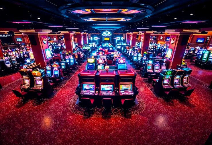 Antarmuka aplikasi totoslot138 menampilkan live-dealer tables dan menu navigasi